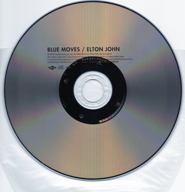 Cd #2, John, Elton - Blue Moves